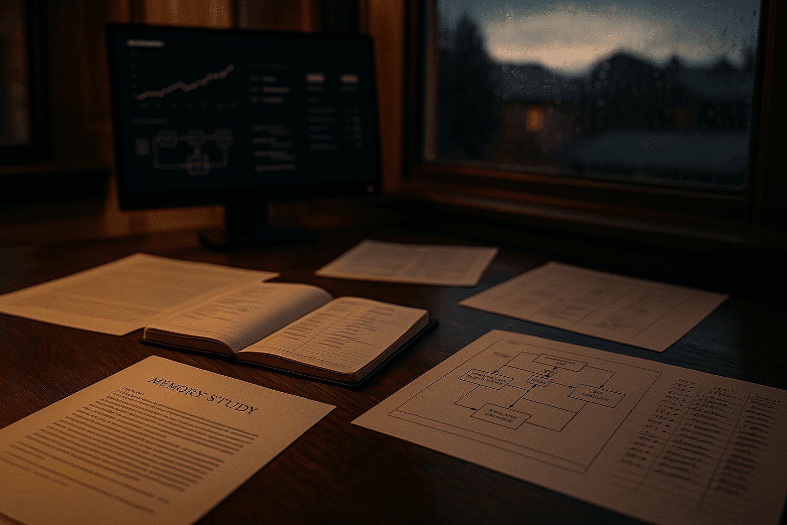 Portrait-style hero image used for the operational AI memory article.